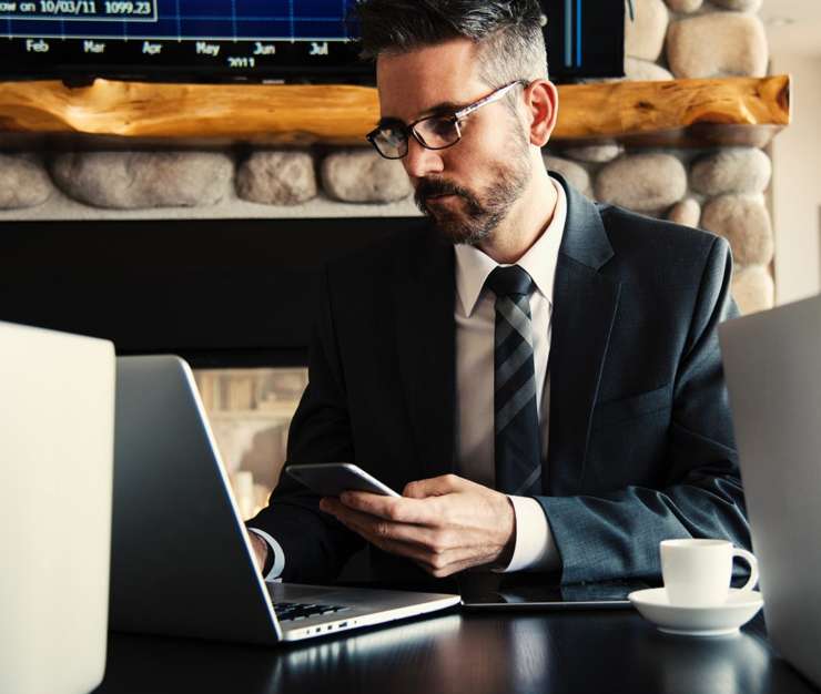 Negocios por vídeoconferencia