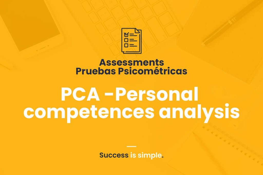 PCA – Personal competences analysis